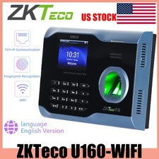 ZKTeco U160 Attendance WIFI fingerprint Attendance Time Clock Time Recorder USA