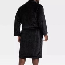 Men's Large/XL Plush Robe - Fighter Pilot Blue Goodfellow  Co NWT