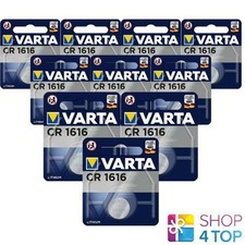 10x VARTA CR1616 3V Lithium Coin Cell Button Batteries for Car Key Fobs