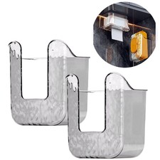 2 Pcs Bathroom Toilet Wall-Mounted Wet Wipes Dispenser Kitchen Wipes Wall Mou...