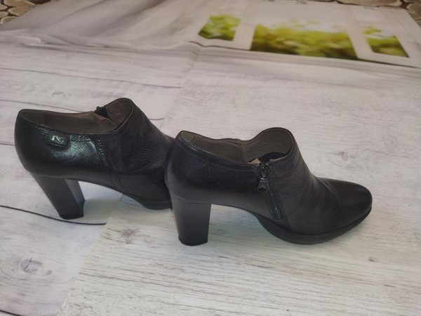 Women Nero Giardini Ankle Boots Black Leather 39 #499D