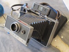 Vintage Polaroid Automatic 100 Land Camera Model with Hard Case - Untested