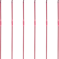 6Pcs 5Mm Aluminum Crochet Hook Knitting Needles US Size H Size 8 for DIY