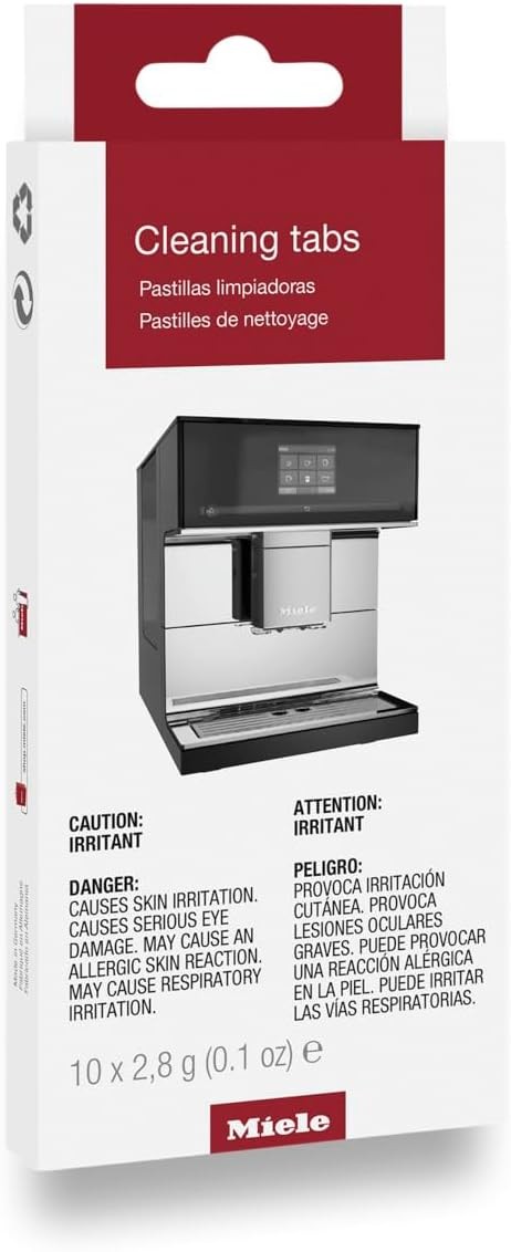 Miele Cleaning Tablets for Coffee Machines, 10 