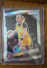 2025 Panini Prizm WNBA - Julie Vanloo #132 WNBA Logo Silver Prizm