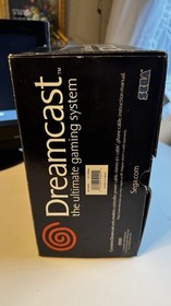 Sega Dreamcast White System Console Opened Box With Sealed Games Tested Rare