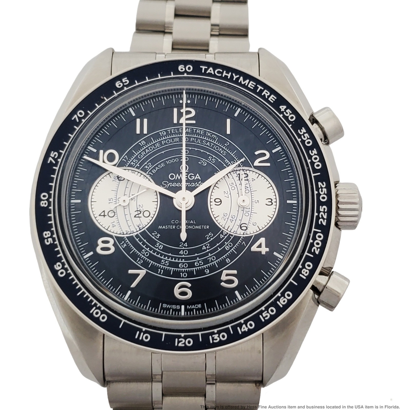 Omega Speedmaster Chronoscope 43mm Chronograph 329.30.43.51.03.001 with Box & Papers