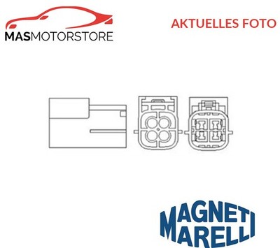 LAMBDASONDE LAMDASONDE OBERE MAGNETI MARELLI 466016355042 I NEU OE QUALITÄT