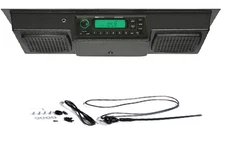 Roof-Mount Radio Kit with Universal Antenna and Two Speakers AM/FM/AUX/WB 760910