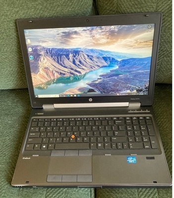 HP EliteBook 8570w Core i7-3820QM QUAD/32GB/1TB SSD Webcam Nvidia K1000M
