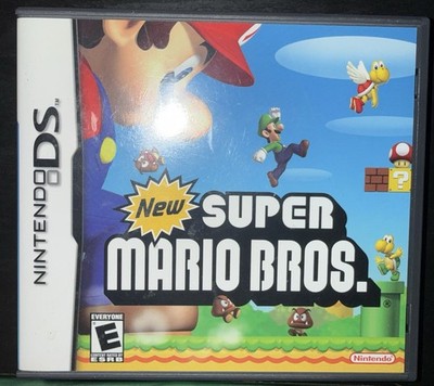 New Super Mario Bros Nintendo DS Authentic Game Complete In Box CIB Tested