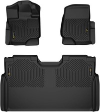 3PCS Floor Mats,Compatible with Ford F150 Super Crew 2015-2025