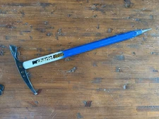 RARE antique Charlet Moser Vanois Ice Axe Pick 75cm 29.5" Length France