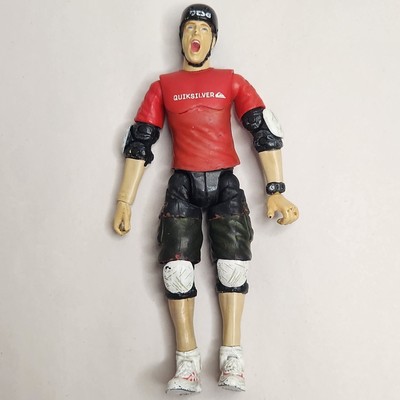 Tony Hawk Art Asylum Slam Master Skater 5'' Action Figure Red Quiksilver 2002