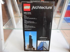 LEGO Architecture Willis Tower Chicago Illnois USA Boxed (Lego No: 21000)