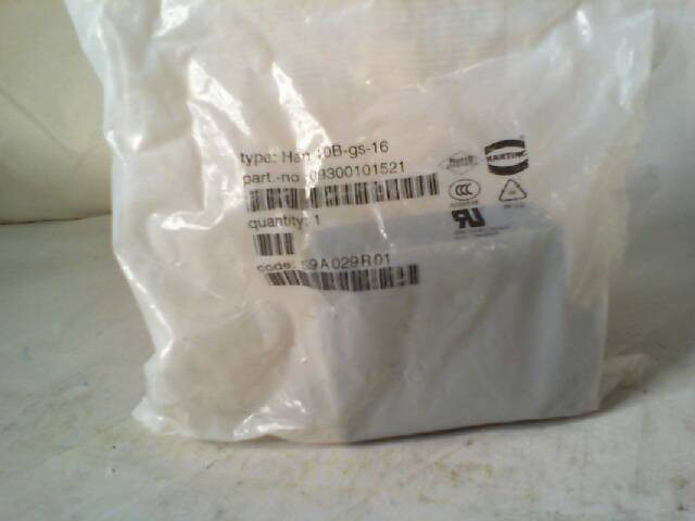 HARTING 9300101521 CONNECTOR-New In Box img