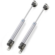 Ravinte Hardware Silver Cabinet Gas Struts Lid Support, 10 Inch, 2 PCS