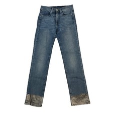 Rag & Bone Women’s Jeans Sz 24 (24”) Ankle Cigarette Mid Rise Made In USA