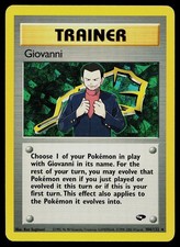 Pokemon Card - Giovanni Gym Challenge 104/132 Unlimited Rare on eBay