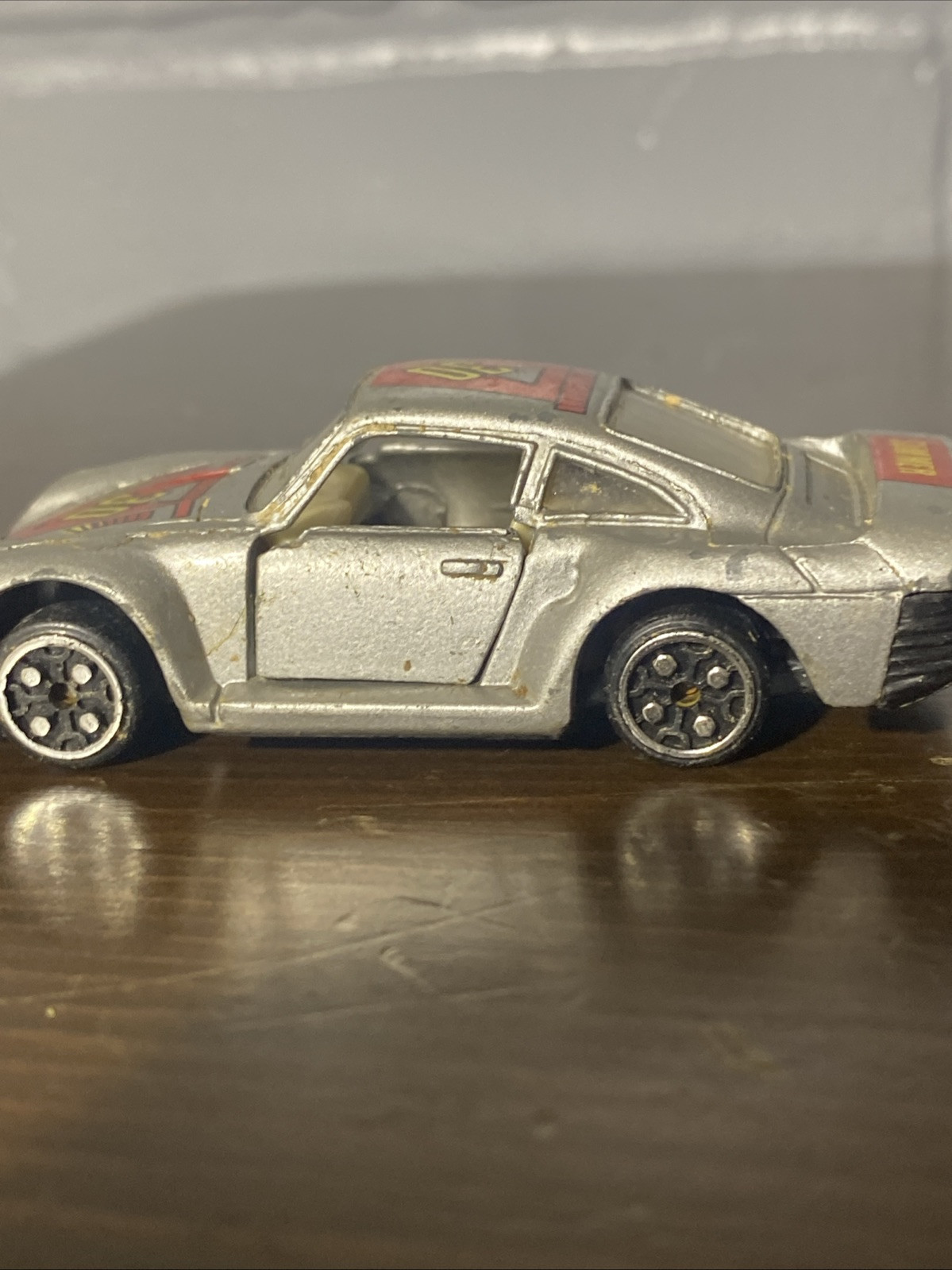Vintage Summer Toys Car No. S8630F - PORSCHE 929 - Silver - China