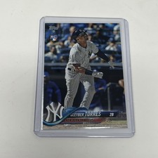 GLEYBER TORRES Rookie Card | 2018 Topps Update Yankees TIGERS #US200. rookie card picture