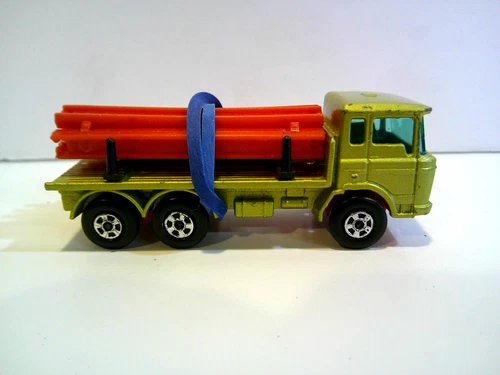 Matchbox Superfast 58 DAF Girder Truck, Vintage 1970 Transitional Lesney England