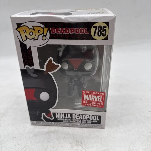 Funko Pop! Ninja Deadpool #785 Marvel Vinyl Figure  Collectors Corps Exclusive