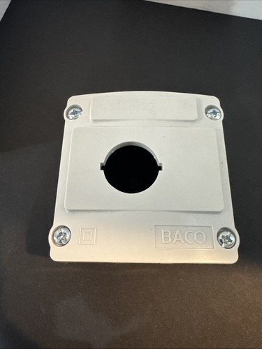 Baco Controls LBX0100 22mm 1 Hole Empty Enclosure Grey Cover 224 200 | eBay
