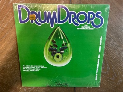   DrumDrops  Vol 3 DD-7779 Lp-1979 David Crigger Hip Hop Samples-NEW & SEALED!
