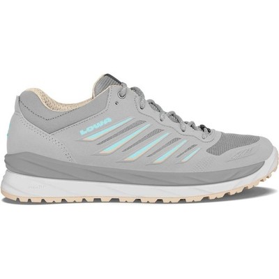 Lowa Axos GTX Lo Women hellgrau aquamarin Wanderschuhe Damen