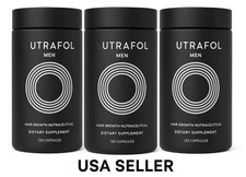 pack of 3 Men's Hair Growth Total 360 Capsules Exp 06/2027 ship from USA