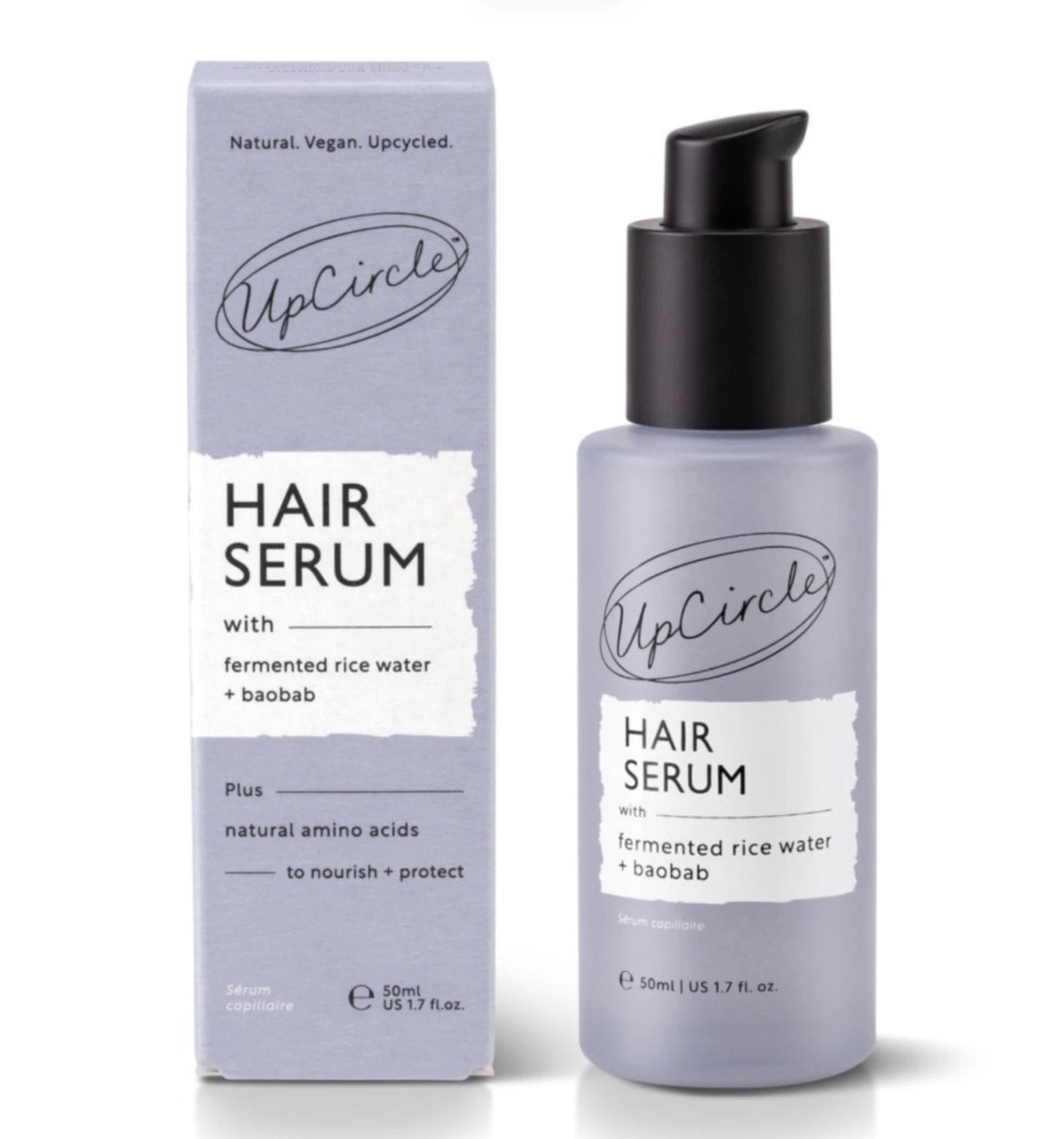 UpCircle Hair Serum with Fermented Rice Water + Baobab - 50ml - NEW RRP £24.99
Opens in a new window