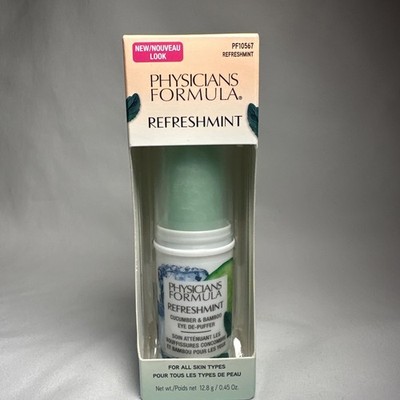 Physicians Formula Refreshmint Cucumber & Bamboo Eye De-Puffer, PF10567