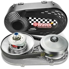 Torque Converter Kit 3/4" 10T #40/41 & 12T #35 for Predator 212 Go Kart