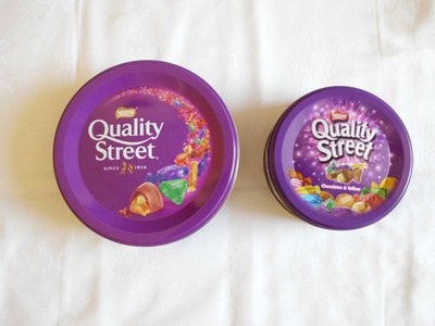 2 Blechdosen Quality Street - Nestle - Dosen - leer