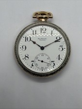 1906 Ball 17J 2 Tone Gold Filled Case 16s Official RR Standard Pocket Watch Runs
