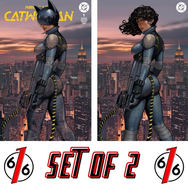 🔥 ABSOLUTE CATWOMAN 1 IVAN TALAVERA 616 Trade & Virgin Variant AB Set LTD 1000