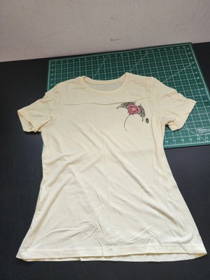 808 Clothing Co. Women's T-shirt Size M White Stingray Turtle Logo