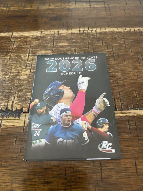 Gary SouthShore RailCats 2026 American Association Pocket Schedule 