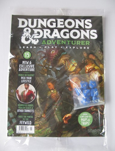 DUNGEONS & DRAGONS ADVENTURE MAGAZINE BUNDLE # 11, 15 & 19 ALL NEW & SEALED - Picture 3 of 4
