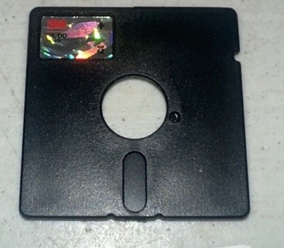 Zuru Mini Brands Retro Metallic 3m Floppy Disk Diskette Black