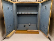 1847 Rogers Bros Standing Silverware Chest – Wood Flatware Storage Cabinet - EB