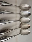 Set of 5 Towle Canterbury Sterling Silver Teaspoons – No Monograms –Vintage 925