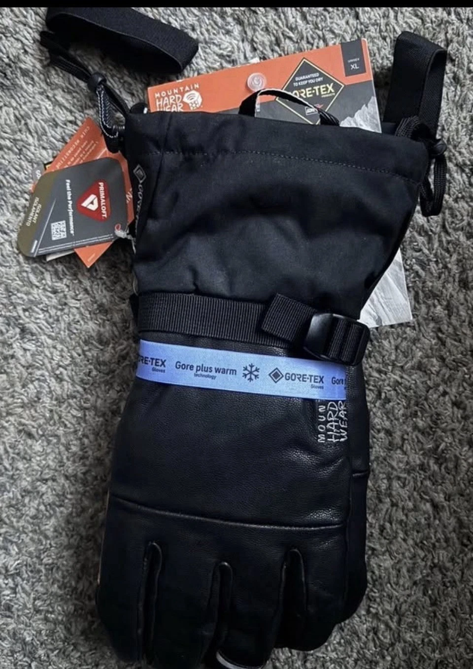 Mountain Hardwear Boundary Ridge GTX GORE-TEX Gloves Size X-Large MSRP $190