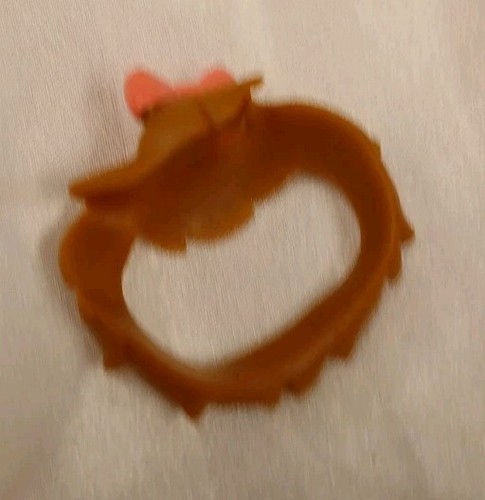 Littlest Pet Shop #1005 Yellow Sitting Cat With Lion Mane - Picture 9 of 9