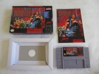 Blackthorne (SNES) Super Nintendo CIB Complete Box Blizzard Interplay 1992 RARE
