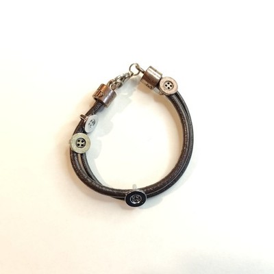 vintage lederarmband boho chic stil 