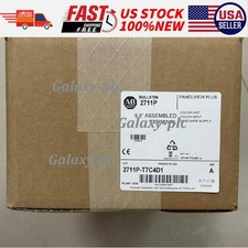 Allen Bradley 2711P-T7C4D1 Ser A PanelView Pl 700 HMI, 7" 24VDC US Free Tax
