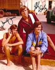 The Monkees David Davy Jones, Mickey Dolenz Original Signed Photo Autographs COA