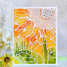 3D Backgrounds Frame Metal Cutting Die for Scrapbooking, New Cutting Dies DIY Al